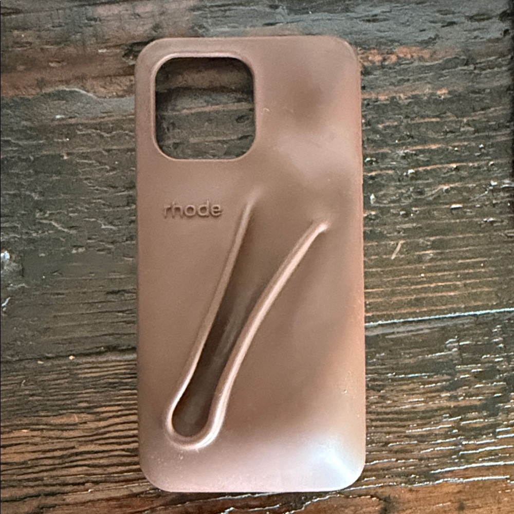 RHODE Chocolate Brown Phone Case